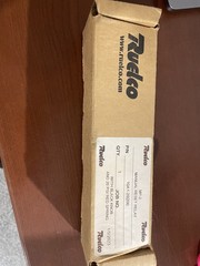 Ruelco 10A1-2B200 MP-2 Manual Reset Relay w/ Black Knob – New, Open Box
