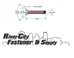 5/16-18×3 Trailer Floor Board Deck Screws 5/16×18 x 3″ Bolts 5/16×18 x 3