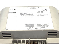 Omron S82K-24024 Power Supply 120VAC 5.5A 230VAC 3.5A 24VDC 10A