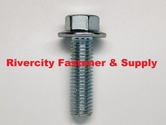 M12-1.75×40 Hex Head Flange Bolts 12mm x 40mm Grade 10.9 Screws M12x1.75 x 40