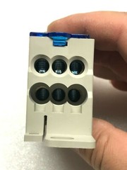 Power Junction Box Distribution Terminal Block Connector DIN Rail 125A Lot of 10