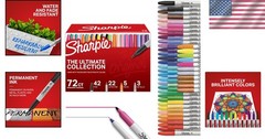 Vivid Colors: Ultimate Collection Markers, 72 Pack