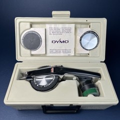 VTG Dymo 1570 Chrome Embossing Label Maker Tapewriter 1500 Series USA 1570