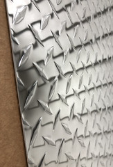 12″ x 48″ Diamond Plate Aluminum .045″ Thick – 18 Gauge (1.15mm)
