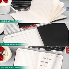 Mini Pocket Notebooks Bulk 3.5 X 5.5 Inches 12 Pack Small Note Pads Lined Little
