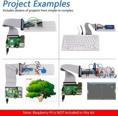 Ultimate Starter Kit for Raspberry Pi 5 4 B 3 B+ 400 Zero 2 W, 962-Page Detai…