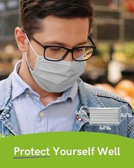 50-Pack Disposable 3-Ply ASTM Level 3 Face Masks – Comfortable & Stylish in Gray