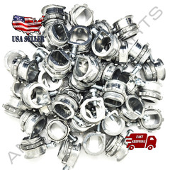 Lot 100 pcs 3/8 in Flexible Metal Conduit (FMC) AC (BX) Set Screw Box Connector