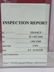 Horiba STEC D219-SCT C4F6 20 SCCM, Lam 788-410297-020 Mass Flow ,Unused,Jp&96300