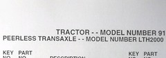 Sears Craftsman 24.0 hp 48” DYT4000 Lawn Tractor 917.275703 Owner & Parts Manual