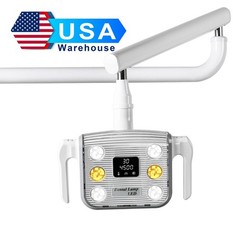 Dental Chair LED Oral Light Operating Lamp 8-Level Adjustable Color Temperature