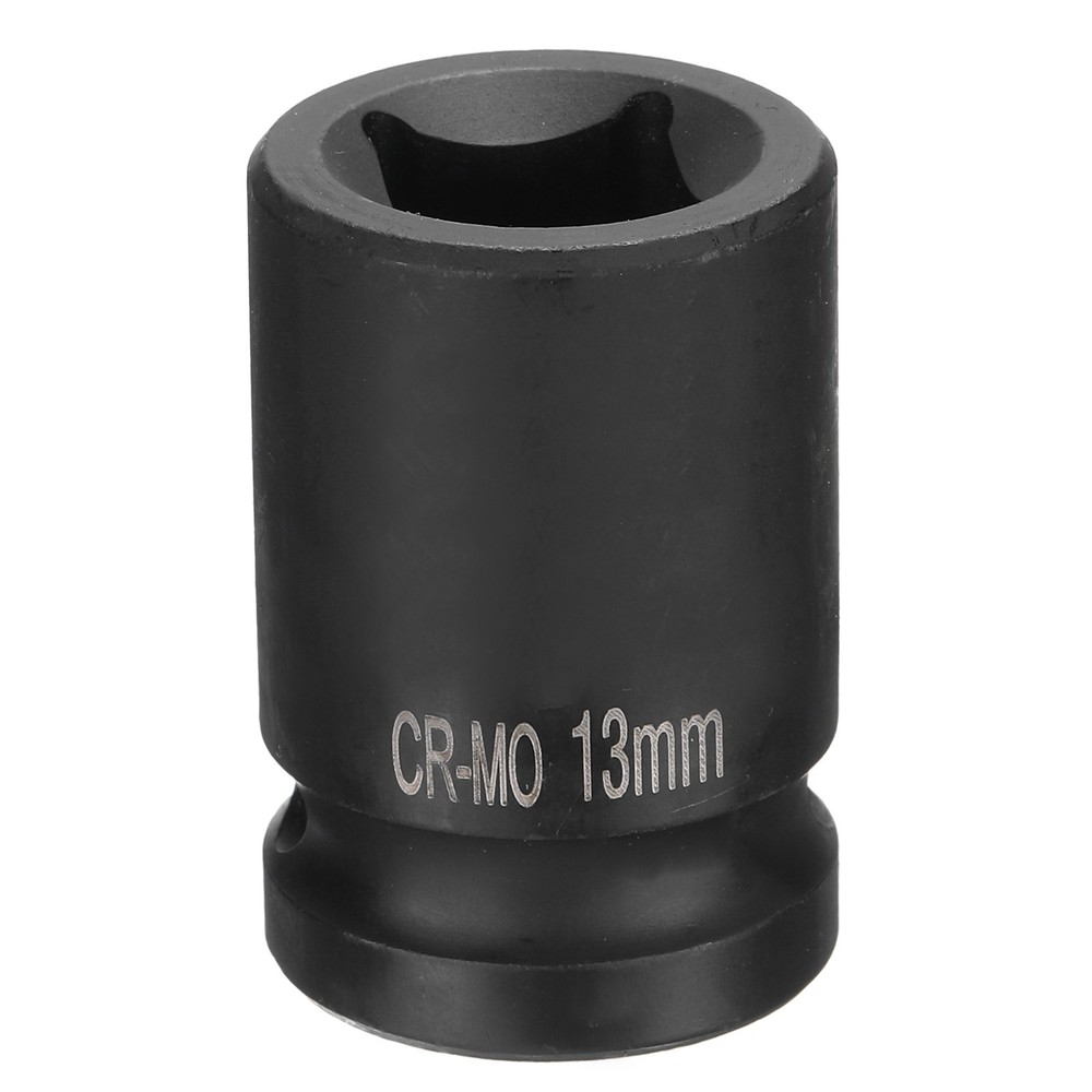 4 Point Square Socket 1/2″ Drive 13mm Metric CR-MO Square Impact Wheel Socket