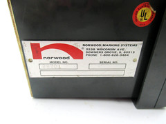 Norwood UE United Electric Space Pak E924J22A20 Type J 0-400F *Good Condition*