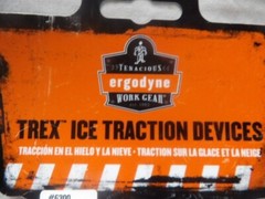 Ergodyne Trex Ice Traction Devices – Size Large – #6300