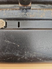 VTG 1984 Master Products MFG Co Model 1325B 3-Hole Punch Heavy Duty Industrial