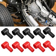 Battery Terminal Boots Insulating Rubber Covers Red Black Cable Lug – 20 Count