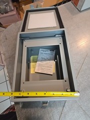 Open Box New HOFFMAN A1008CHQR/SPL BOX ENCLOSURE 10X8X6
