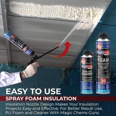 Spray Foam Insulation Kit (24Pack-25.4 oz) Expanding Foam Sealant