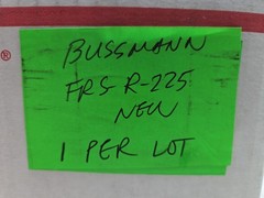 Bussmann FRS-R-225 Fusetron 225A 600V Class RK5 Time-Delay Fuse Dual Element New