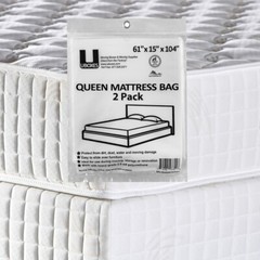UBMOVE 12 Queen Mattress Bags 61″x15″x90″ Poly Bags Protective Moving Storage
