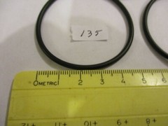 136 O-ring. 2″ ID x 2-3/16″ OD x 3/32″ thick. Buna-70. Quan 3.