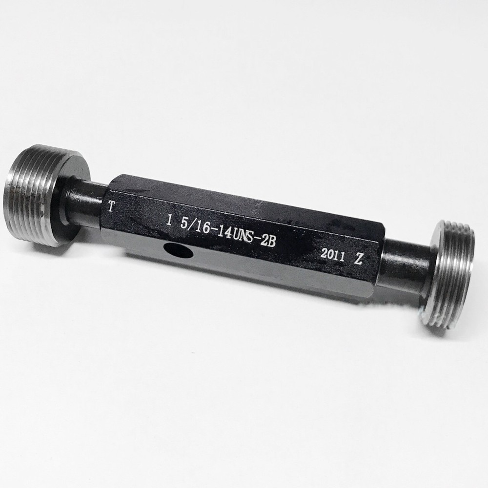 Thread Plug Gauge 1 1/16-8 – 12-14-16 – 18-20-24 – 27 – 28 UNC UNEF UNS 2B