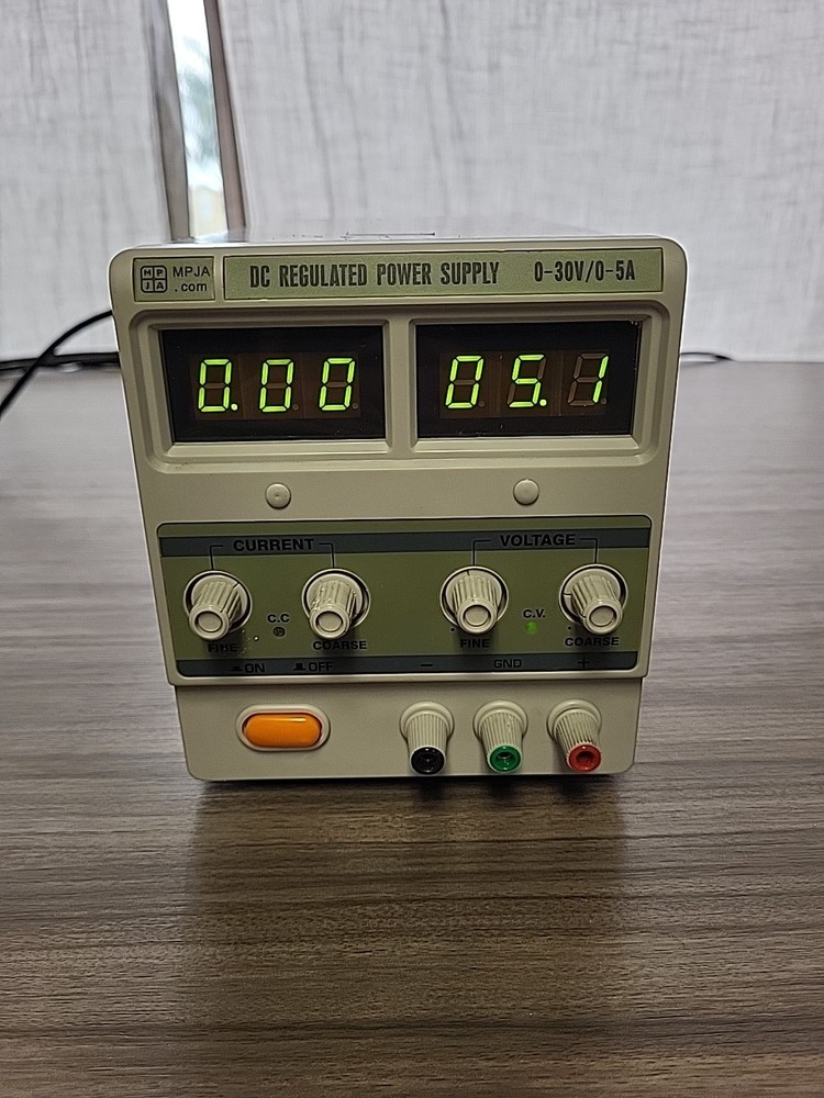 MJPA DC Regulated Power Supply 0-30V/ 0-5A