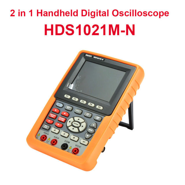 Owon HDS1021M-N Latest 3.5″ 20MHz 100MS/s Handheld Digital Storage Oscilloscope