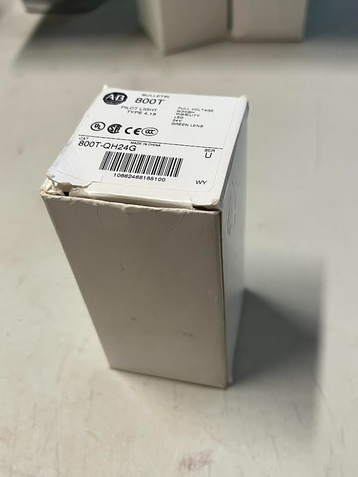 Allen Bradley 800T-QH24G Pilot Light Green LED New in Box NIB MN STOCK