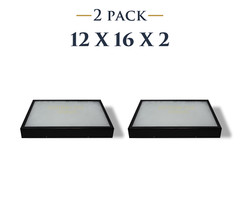 2 Pack of 12 x 16 x 2 Riker Display Case Box for Collectibles Jewelry Arrowhead