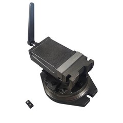 5 inch Tilting and Swiveling Milling Vise Milling Machine Vise with Base Bench