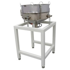 110V 15.7in Stainless Steel Powder Shaker Vibrating Screen Machine 100M Seive