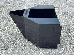 PROWORKS 5/8 Cubic Yard Concrete Dispensing Bucket Attachment Fits Skid Steer