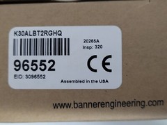 Banner EZ-LIGHT Touch Gen 2 K30 Series Illuminated Button K30ALBT2RGHQ New in bx