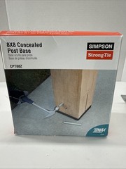 Simpson Strong Tie CPT88Z 8×8 Concealed Post Base