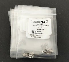 50Packs Dental Buccal Tube MBT/Roth .022 Molar Bondable No-cov Orthodontic
