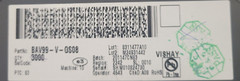 (10 PC) BAV99-V-GS08 VISHAY DIODE ARRAY GP 70V 150MA SOT23