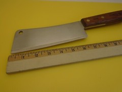 Dexter USA 6-inch High Carbon Steel Blade Cleaver Small to Med Cuts Factory 2nd