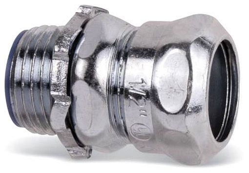 T&B 5423, 1-1/4″, Steel, Insulated, Compression, EMT Conduit Connector, 1 pc