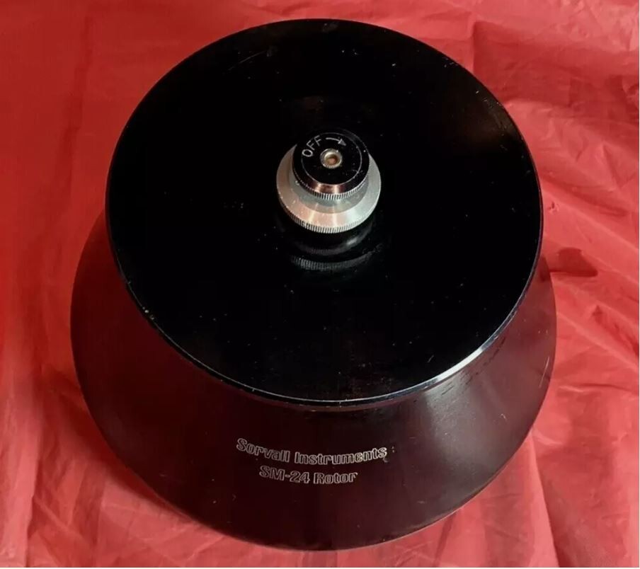 Sorvall SM-24 Centrifuge Fixed Angle Rotor With Lid. Last One!!