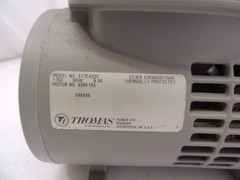 Thomas Industries 917CA22C Vacuum Pump 608019A Motor 115V 3.3A Tested Working