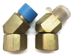 PMI 1″ x 1″ Male/Female 45 Degree Elbow TC12 [Lot of 2] NOS