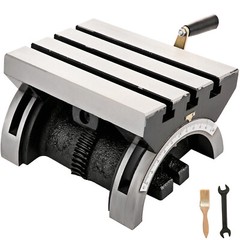 Tilting Milling Table Tilting Angle Milling Machine 10x7inch Adjustable Plate