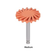 6Pcs AZDENT Dental Composite Polishing Wheels RA 2.35mm Burs Coarse/Medium/Fine