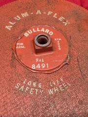 Bullard Abrasives 8491 Grinding Wheel for Aluminum, 9 x 1/4 – Old Inventory