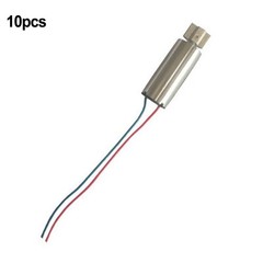 10pcs DC 1.5V-3V/8000RPM Vibration Motor Vibration Coreless Cup Brush Motor