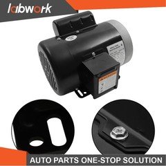 Labwork 3/4 HP Electric Motor Single Phase 1725rpm 5/8” shaft 115V/230V 56C