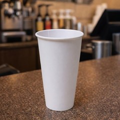 Sierra 20oz Paper Hot Cups, 600 Count, White, 12 Packs of 50, Made in USA