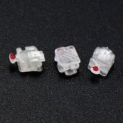 Dental Orthodontic Brackets Self Ligating Braces Metal Ceramic Roth MBT 022 345