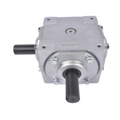 NEW 90 Degree Speed Ratio 1:1 CW/CW Right Angle Bevel Gearbox w/ 2 Keyed Shafts